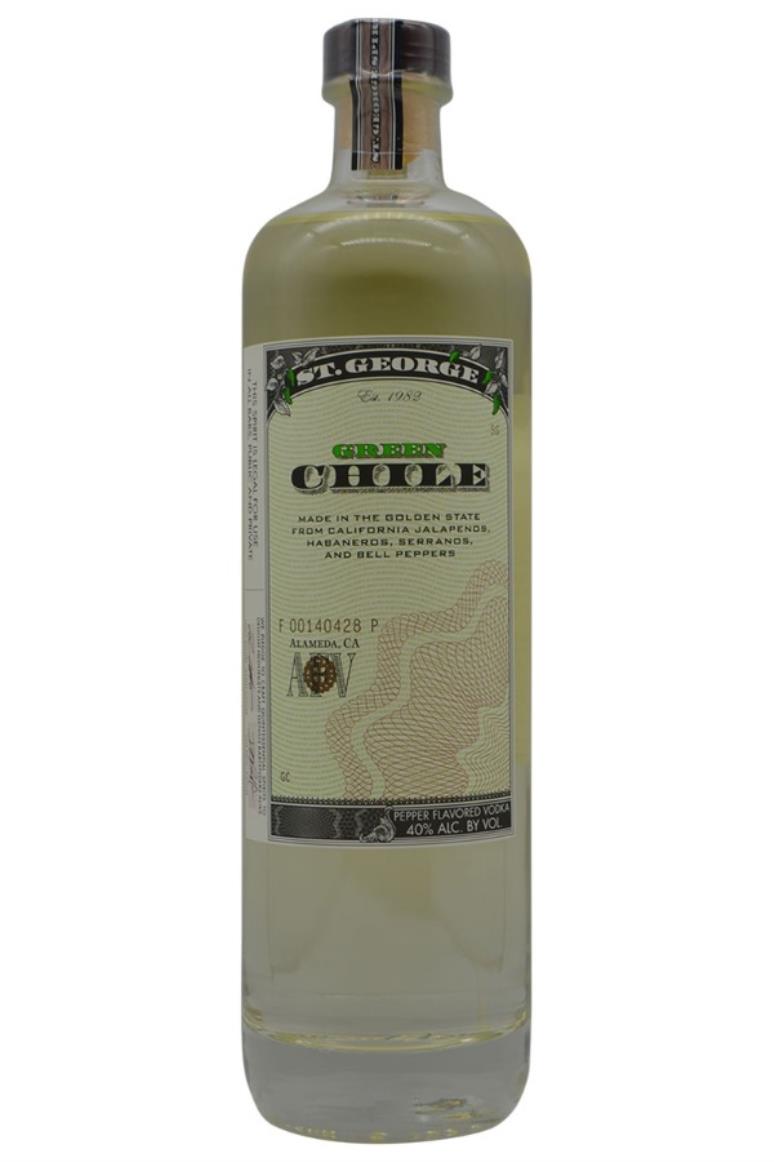 St. George Green Chile Flavored Vodka