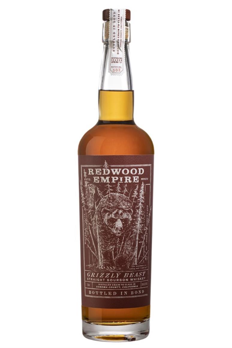 Redwood Empire Grizzly Beast Straight Bourbon Whiskey