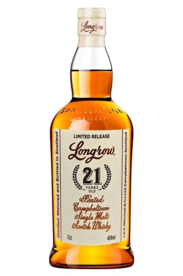 Longrow 21 Year Fresh Rum Cask Single Malt Scotch Whisky