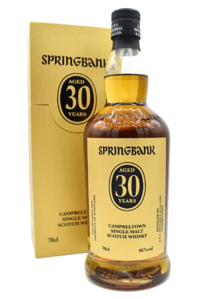 Springbank 30 Year Old Single Malt Scotch Whisky