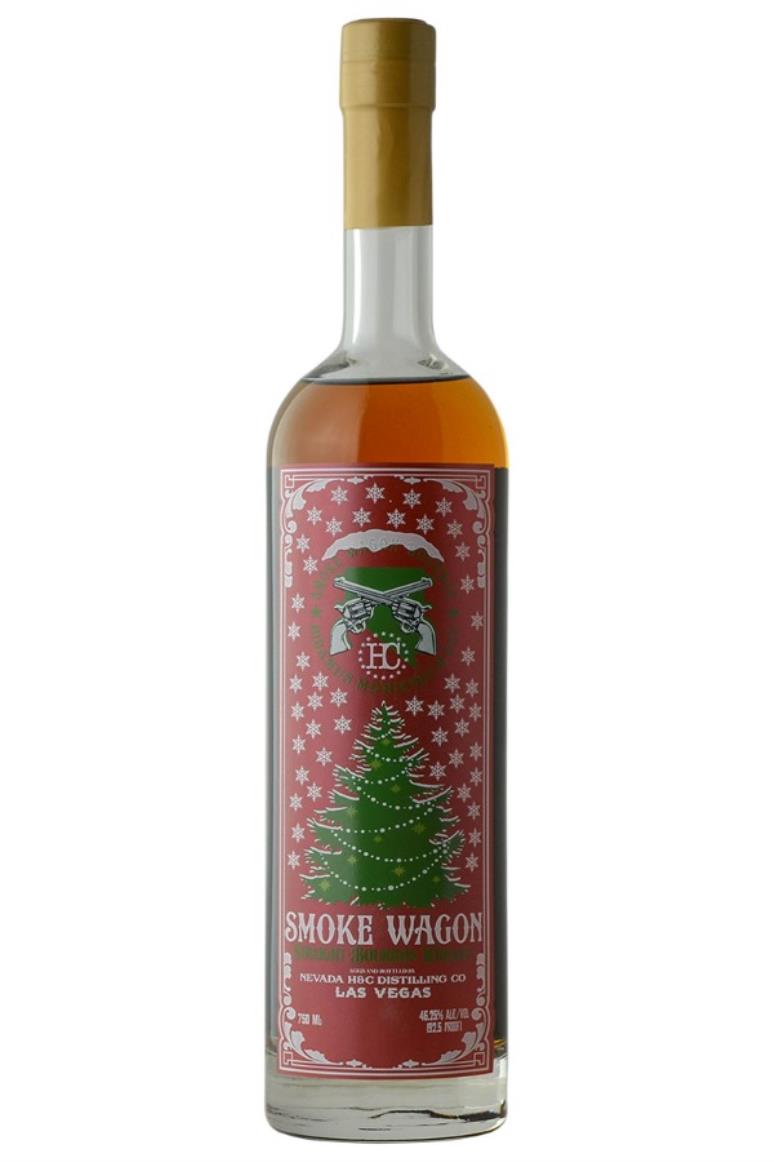 Smoke Wagon Christmas Edition Straight Bourbon Whiskey