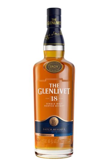 The Glenlivet 18 Year Old Single Malt Scotch Whiskey