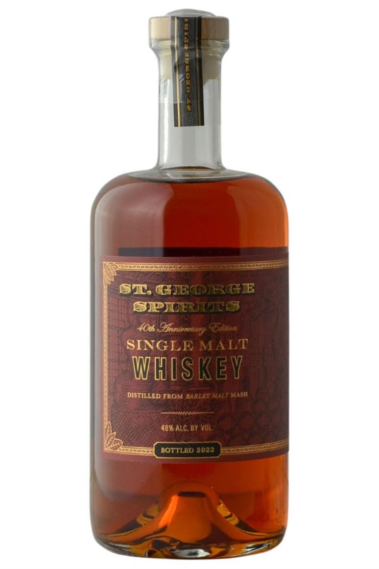 St. George 40th Anniversary Single Malt Whiskey
