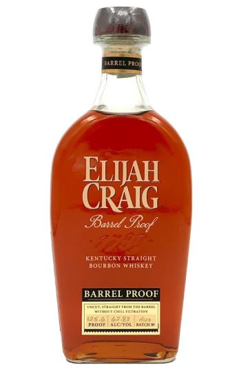 Elijah Craig A123 Small Batch Barrel Proof Kentucky Straight Bourbon Whiskey