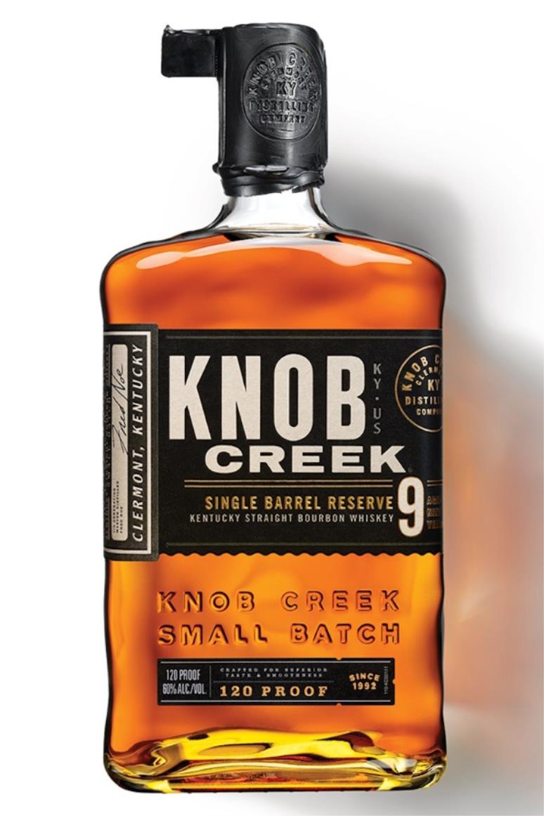 Knob Creek Single Barrel Reserve 9 Year Old Straight Bourbon Whiskey