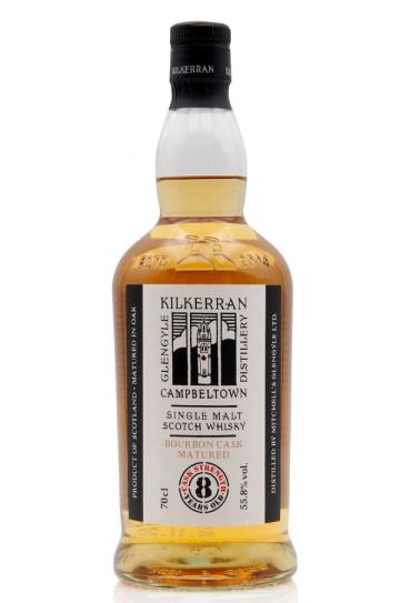 Glengyle Distillery Kilkerran Bourbon Cask Matured 8 Year Old Single Malt Scotch Whisky