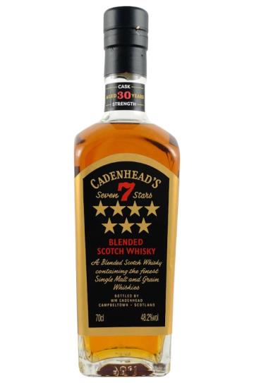 Cadenhead's 7 Stars 30 Year Blended Scotch Whisky