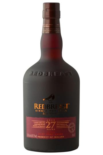 7777 Redbreast Ruby Port Casks 27 Year Old Single Pot Still Irish Whiskey