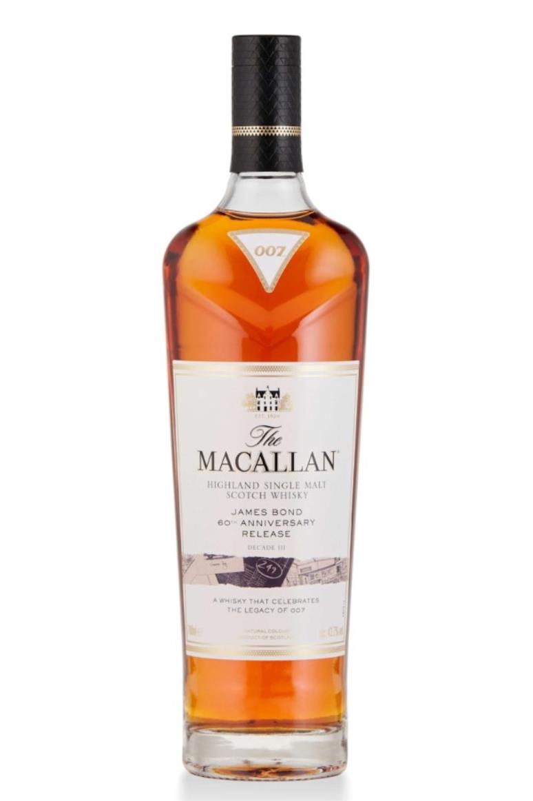 The Macallan James Bond 60th Anniversary Decade III Single Malt Scotch Whisky
