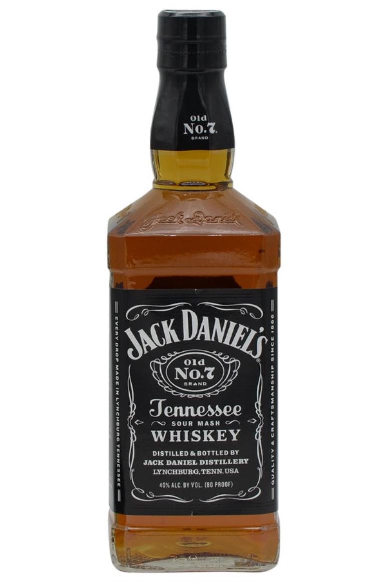 Jack Daniel's Black Label Old No.7 Brand Sour Mash Whiskey
