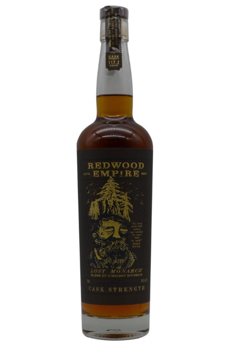 Redwood Empire Lost Monarch Cask Strength Blended Straight Whiskey