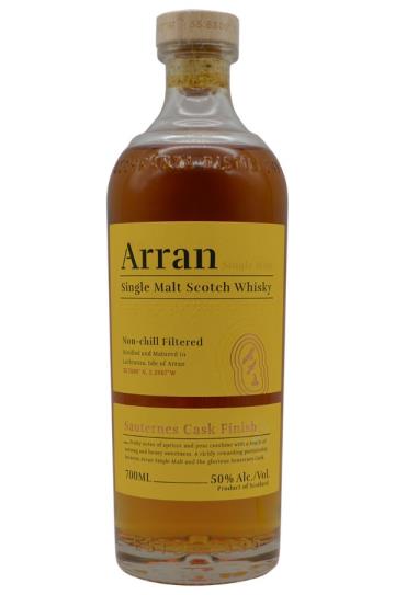 The Arran Malt Distillery Sauternes Cask Finish Single Malt Scotch Whisky