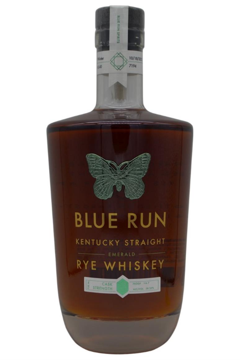 Blue Run Emerald Kentucky Straight Rye Whiskey