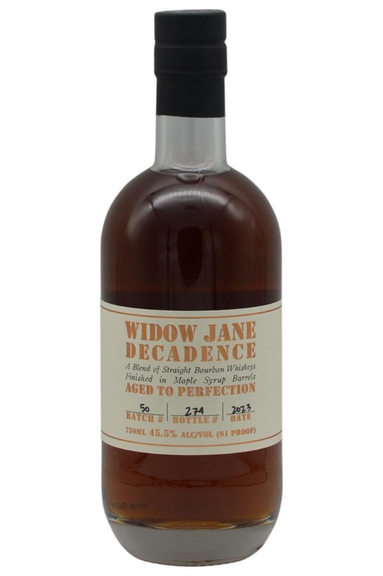 Widow Jane Decadence Straight Bourbon Whiskey