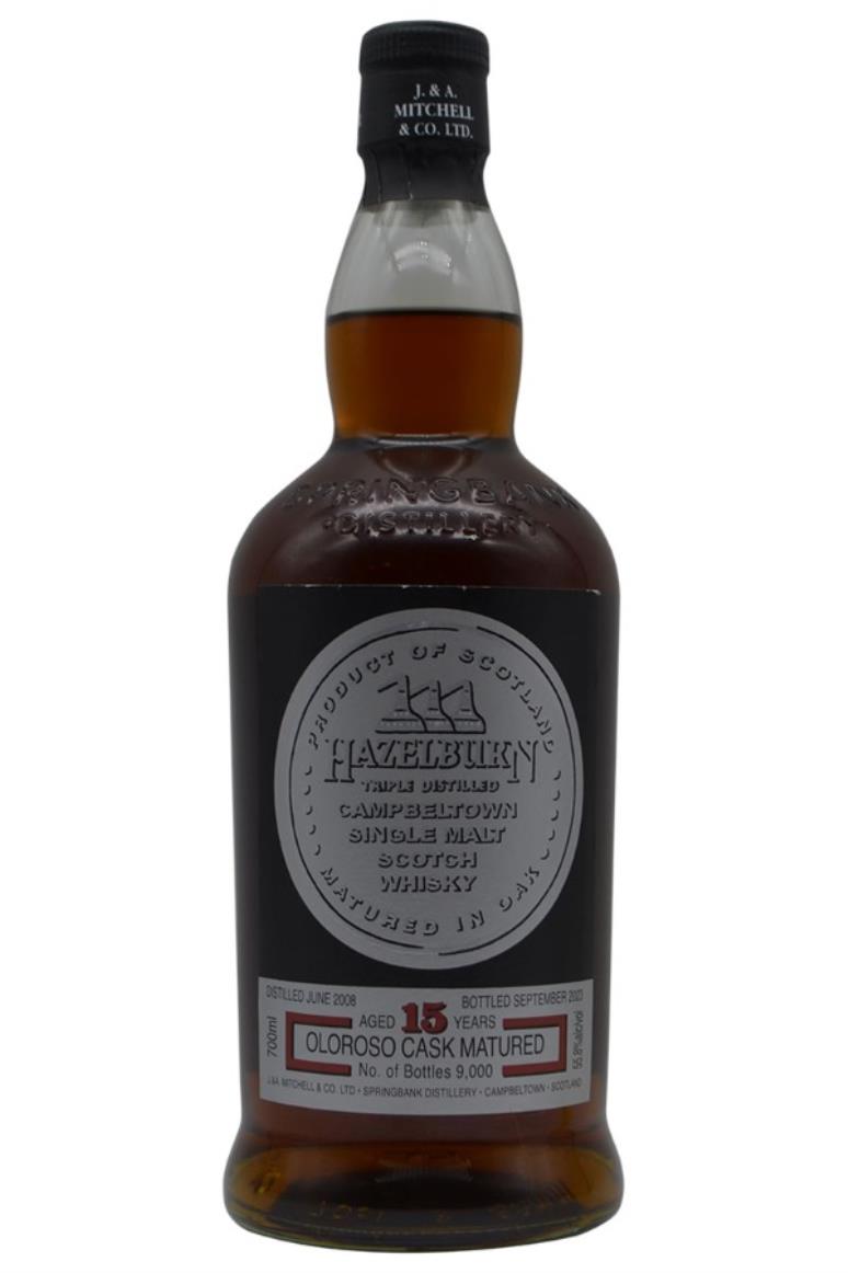 Hazelburn Oloroso Cask 15 Year Old Single Malt Scotch Whisky