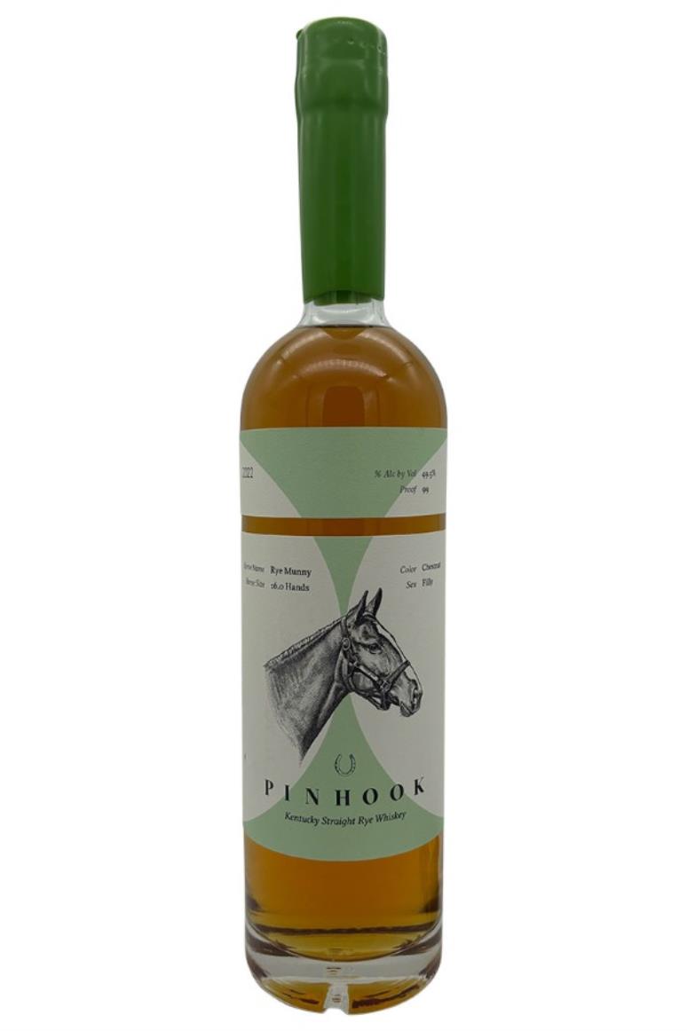 Pinhook Rye Munny Straight Rye Whiskey