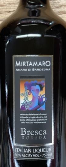 Bresca Dorada Mirtamaro Amaro di Sardegna
