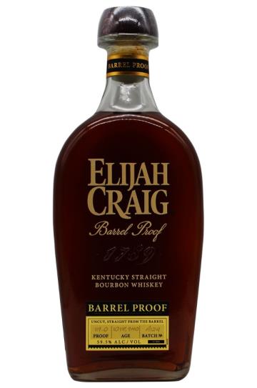 Elijah Craig A124 Small Batch Barrel Proof Kentucky Straight Bourbon Whiskey