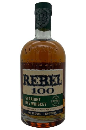 Rebel 100 Proof Straight Rye Whiskey