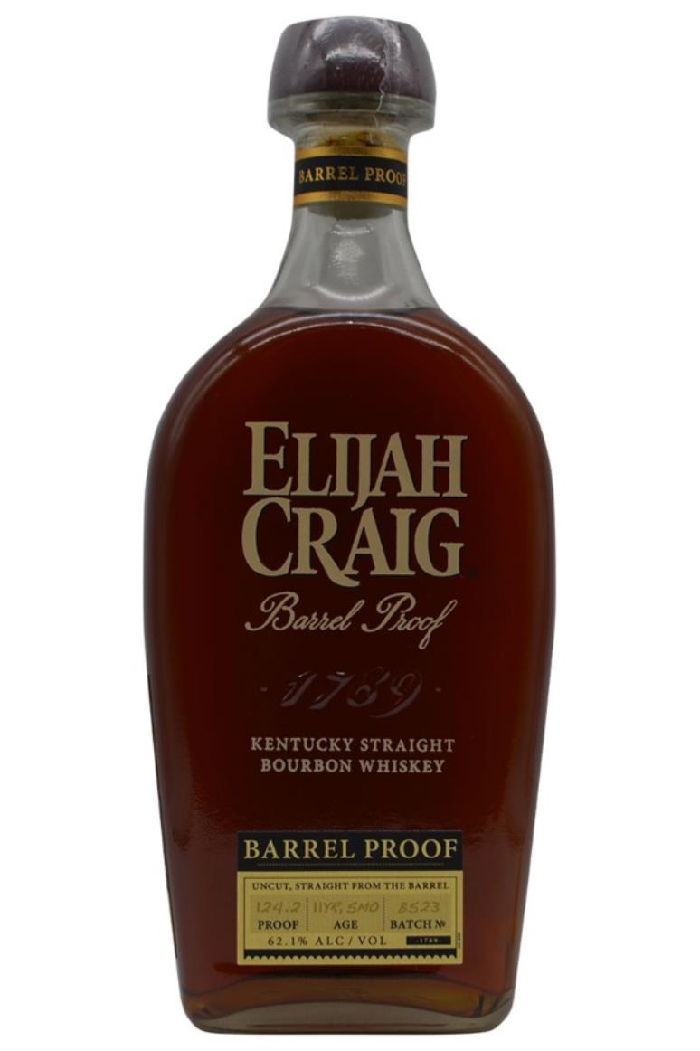 Elijah Craig B523 Small Batch Barrel Proof Kentucky Straight Bourbon Whiskey