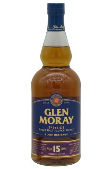 Glen Moray Elgin Heritage 15 Year Old Single Malt Scotch Whisky