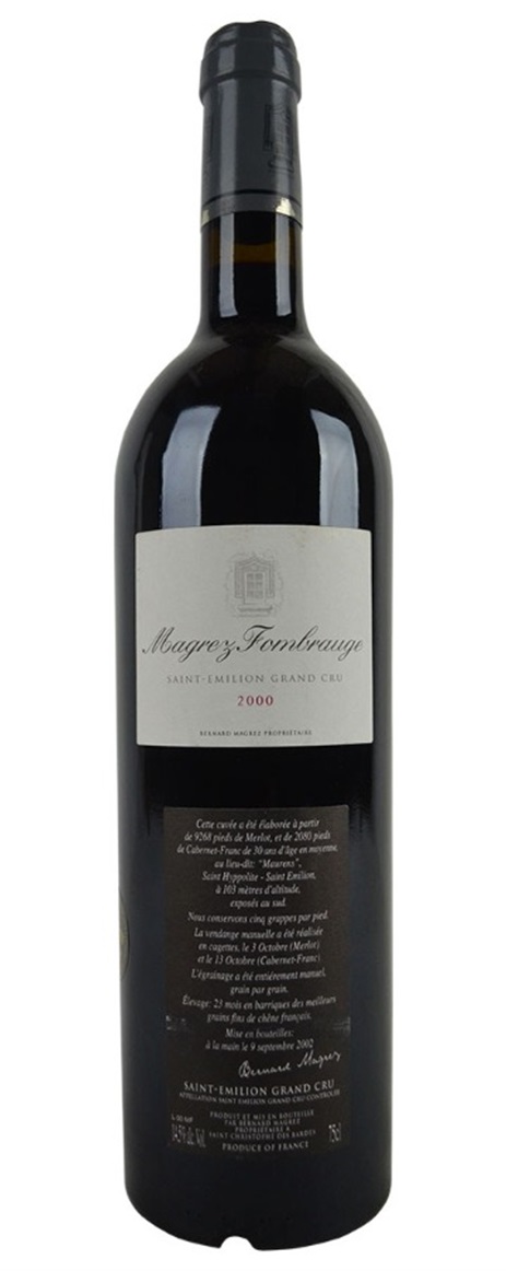 2000 Magrez Fombrauge Bordeaux Blend