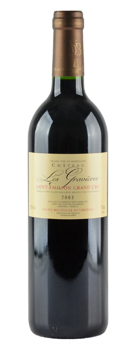 2003 Les Gravieres Bordeaux Blend