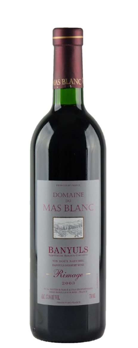2004 Domaine du Mas Blanc (Dr Parce) Banyuls Rimage