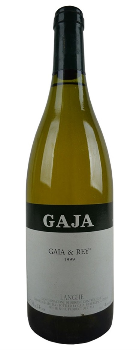 1999 Gaja Chardonnay Gaia and Rey