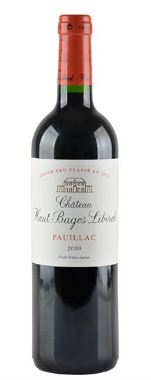 2010 Haut Bages Liberal Bordeaux Blend