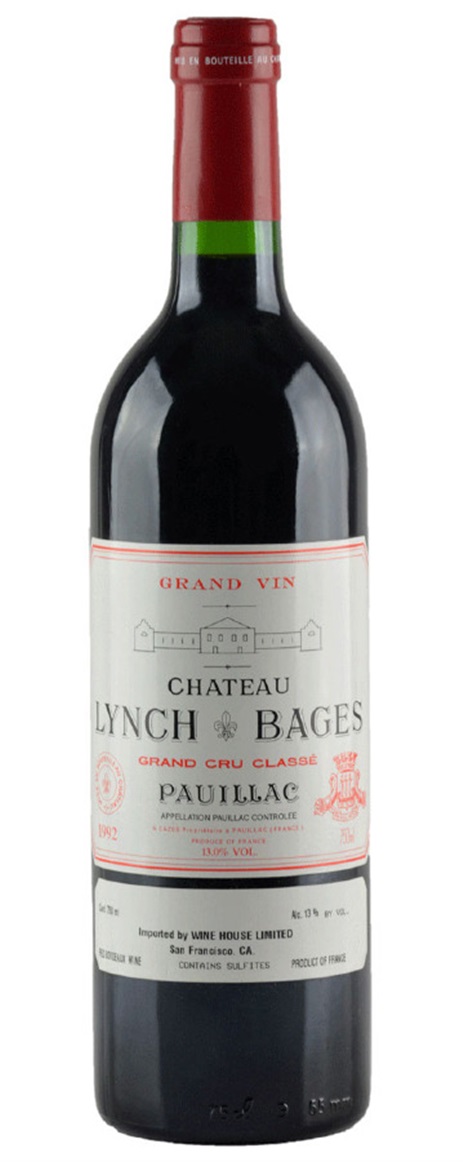 1991 Lynch Bages Bordeaux Blend