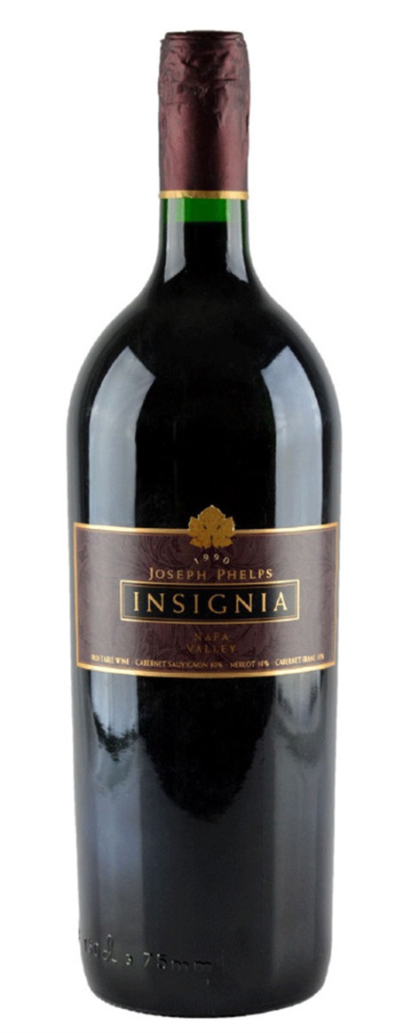 1990 Joseph Phelps Insignia Proprietary Red Wine