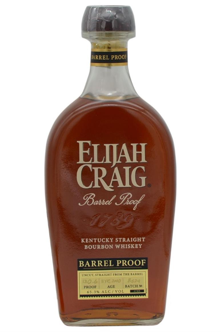 Elijah Craig B524 Small Batch Barrel Proof Kentucky Straight Bourbon Whiskey