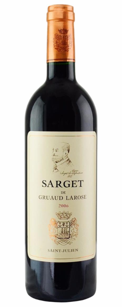 2006 Sarget de Gruaud Larose Bordeaux Blend