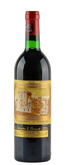 1976 Ducru Beaucaillou Bordeaux Blend