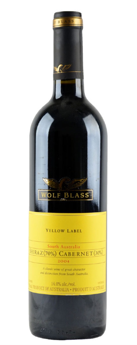 2004 Wolf Blass Cabernet Sauvignon / Shiraz Yellow Label