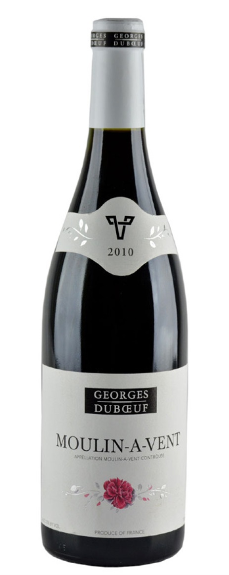2010 Georges Duboeuf Moulin a Vent Flower Label