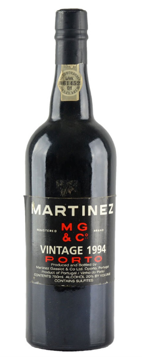 1994 Martinez Vintage Port