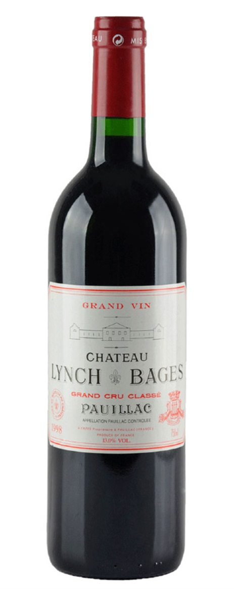 1998 Lynch Bages Bordeaux Blend