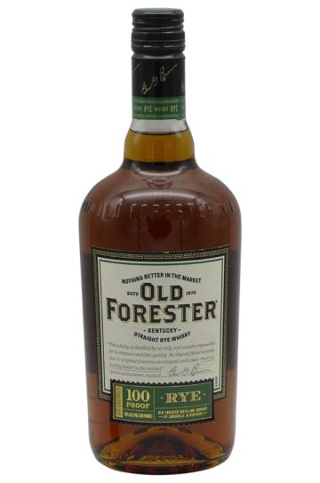 Old Forester 100 Proof Kentucky Straight Rye Whisky