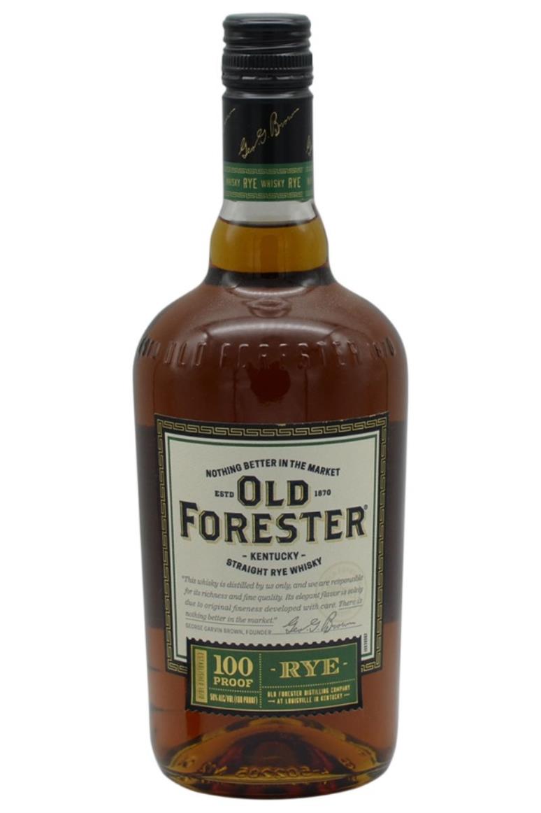 Old Forester 100 Proof Kentucky Straight Rye Whisky