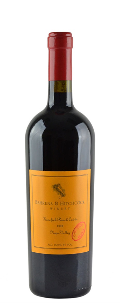 1999 Behrens and Hitchcock Kenefick Cuvee Unfiltered Reserve Proprietary Red