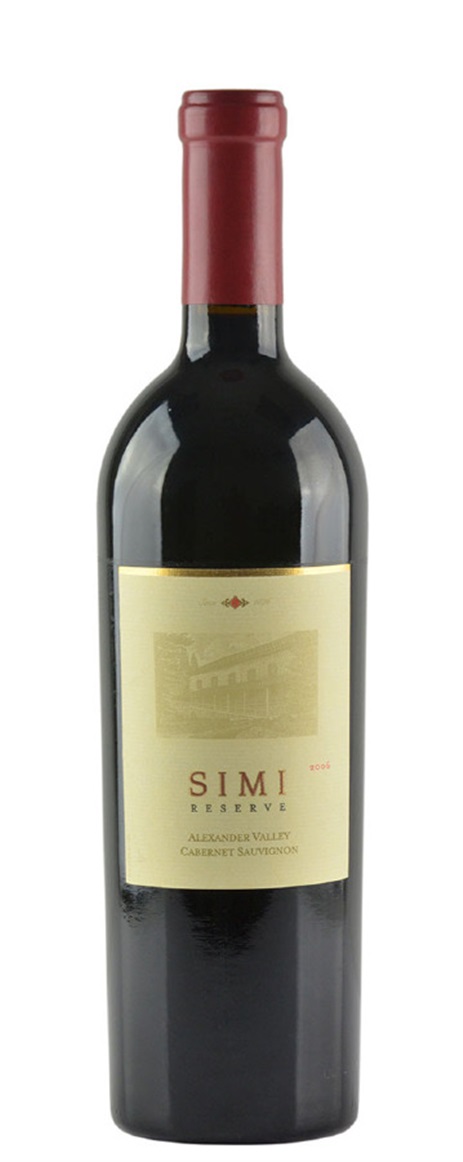 2006 Simi Winery Cabernet Sauvignon Reserve