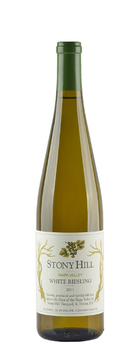 2011 Stony Hill White Riesling