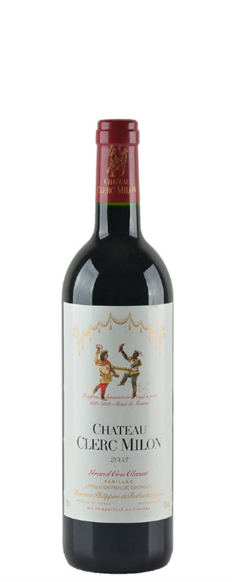 2002 Clerc Milon Bordeaux Blend