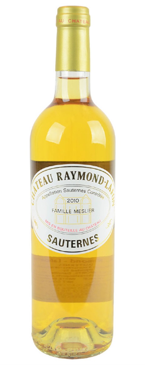 2010 Raymond-Lafon Sauternes Blend