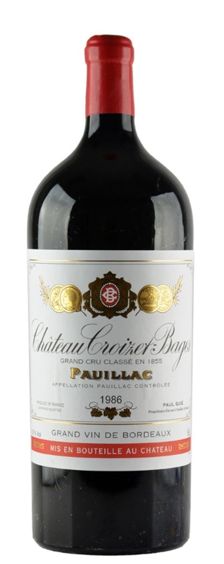 1986 Croizet Bages Bordeaux Blend