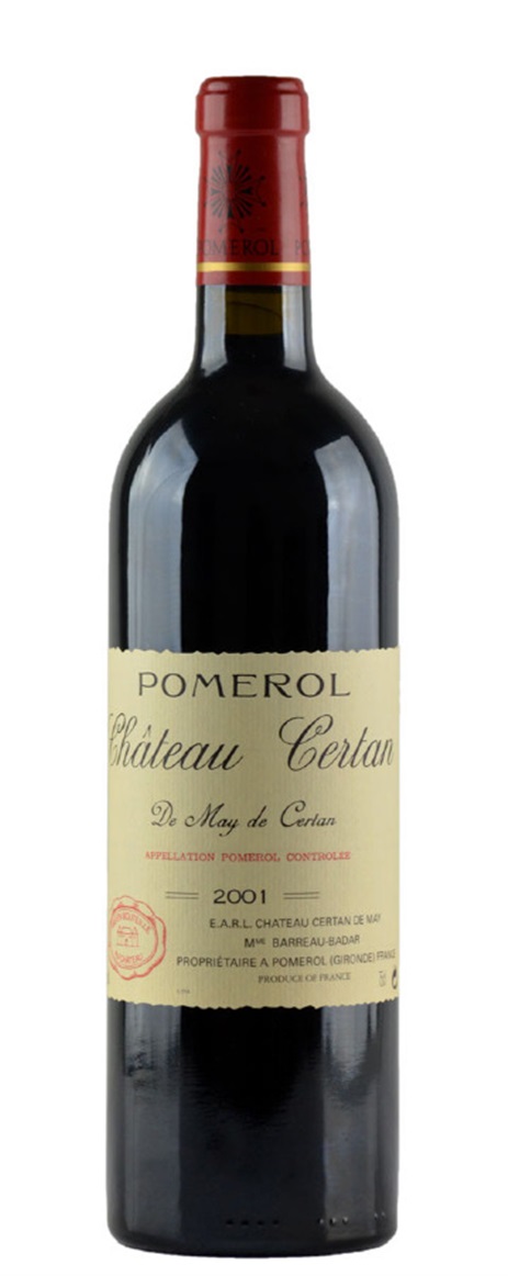 2001 Certan de May Bordeaux Blend