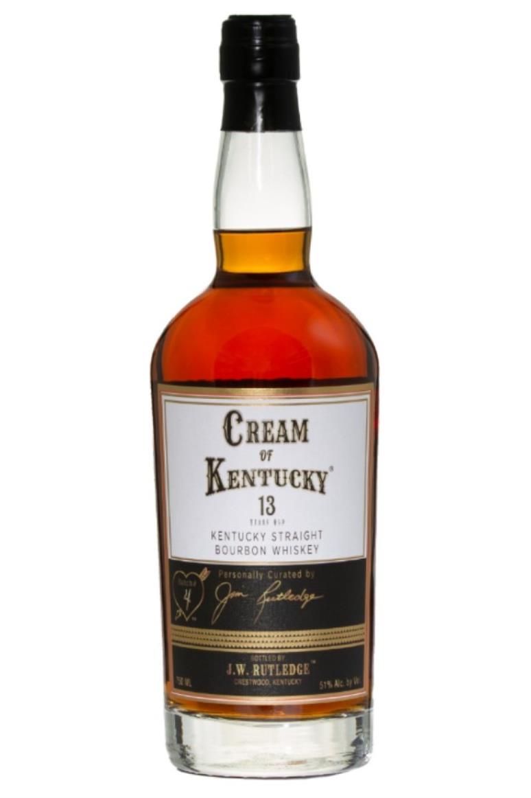 J. W. Rutledge Cream of Kentucky Small Batch Kentucky Straight Bourbon Whiskey