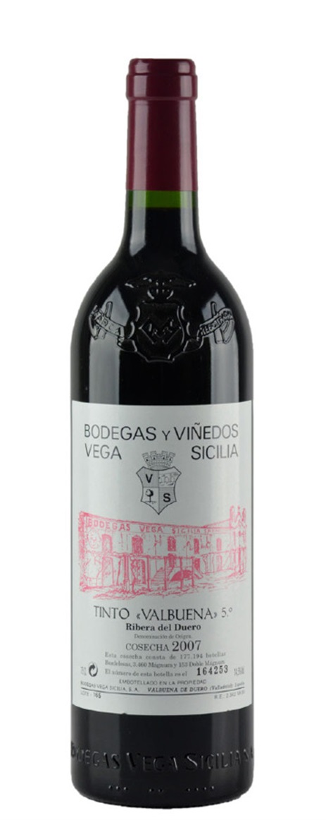 2007 Vega Sicilia DO NOT USE